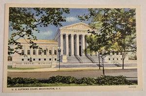 Nice Vintage Unused Postcard The United States Supreme Court Washington DC XL9 - Picture 1 of 2