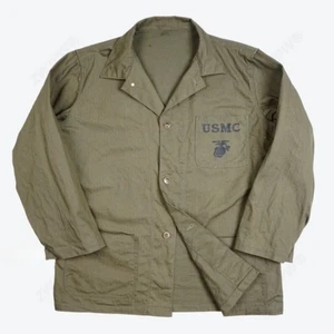 Neu Vintage WWII WW2 USMC MARINES HBT bequeme Hemdjacke - Bild 1 von 11