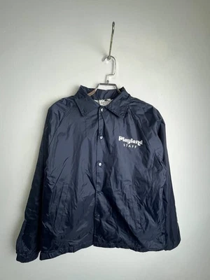 Vintage Augusta Sportswear Playland Staff Coach Jacket Navy Size S - Image 1 of 4