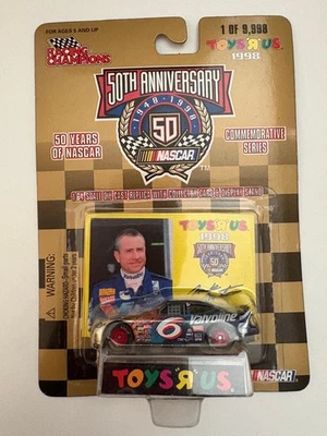 Racing Champions Toys R Us 1998 oro 1:64 #6 Mark Martin Valvoline Ford nuevo Foto 1 de 4
