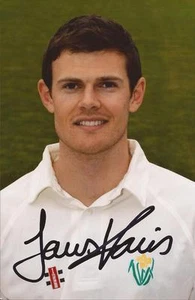 GLAMORGAN: JAMES HARRIS SIGNED 6x4 PORTRAIT PHOTO+COA - Picture 1 of 1
