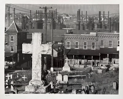 Cementerio Walker Evans, Bethelem, Penn (1935) edición original de gelatina de plata de 75 Foto 1 de 4