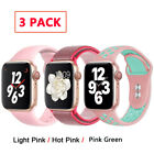 3 PACK Nylon Band Sport Strap Silicone For Apple Watch Ultra 8 7 6 5 SE 45/49mm