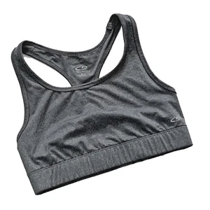 Champion, Heather Gray One Piece Unpadded Sports Bra, Fully Lined, size L - Picture 1 of 3