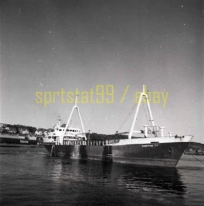 General Cargo Vessel 'DORTHE TY' - Vintage B&W Freighter / Ship Negative - Picture 1 of 2