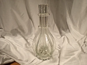 Vintage 11" Glass Quad Sectional Bud Vase Made in France - Picture 1 of 5