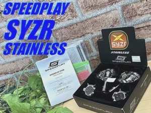 Speedplay Syzr Stainless Steel Binding Pedal Pedals Road with Cleats Black New - Picture 1 of 3