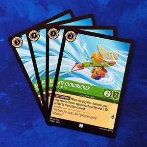 4x Kit Cloudkicker Tough Guy PLAYSET Lorcana Disney 77 Set 3 Into The Inklands - Picture 1 of 3