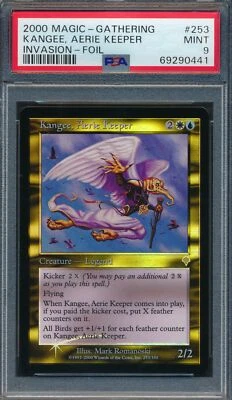 Invasion Kangee, Aerie Keeper PSA 9 Graded Magic MTG FOIL (0441) - Image 1 of 3