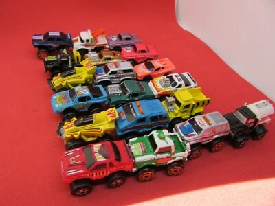 Vintage ''Funrise'' Monster Micro Machines 19 Vehicles Great Shape - Image 1 of 4