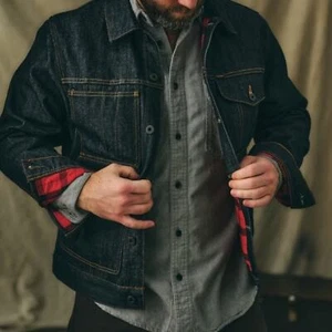 Filson gefütterte Denim kurze Cruiser Jacke neu XS Einzelhandel: $ 495 - Bild 1 von 10