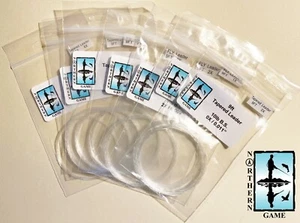 9 Foot Knotless Tapered Leaders For Fly Fishing Various Sizes - NEW IN PACKETS - Picture 1 of 1