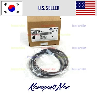 Juego de anillos de pistón 2,5 L 230402S000 STD-AA ⭐OEM⭐ Hyundai Sonata Santa Fe 2020-2023 Foto 1 de 2