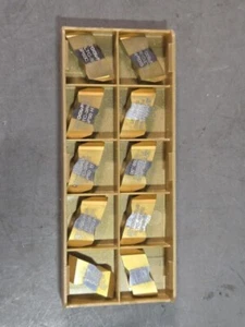 (10) CARBIDE GROOVING INSERTS BRAND/MODEL: TOOL-FLO FLTC-3R8E - Picture 1 of 4