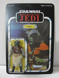 STAR WARS RETURN OF THE JEDI-KLAATU-FIGURA VINTAGE SOBRE TARJETA REPRO - Imagen 1 de 7