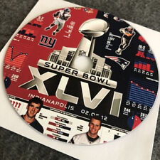 2012 Giants Super Bowl 46 XLVI DVD