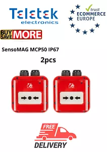 TELETEK Fire Alarm / Conventional / Detectors / SensoMAG MCP50 IP67 2pcs - Picture 1 of 1