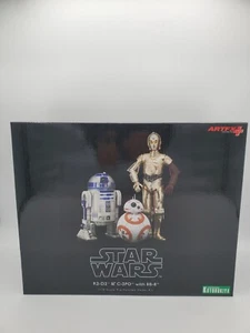 Kotobukiya ARTFX+ Juego de Estatua Droides Star Wars - R2-D2, C-3PO, BB-8 - 1:10 NUEVO EN CAJA - Imagen 1 de 4