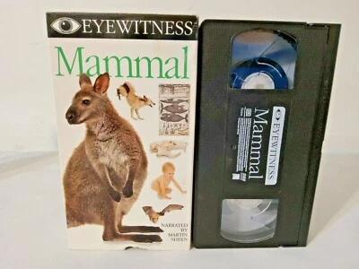 Eyewitness Mammal VHS BBC DK Time Life Martin Sheen  - Image 1 of 2