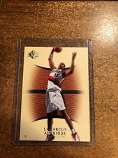 2007-08 SP Authentic Basketball # 4 LaMarcus Aldridge