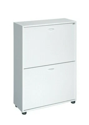 Scarpiera BENIGNIMOBILI a 2 ante con apertura a ribalta, doppia profondità - Immagine 1 di 2