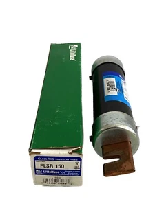 LITTELFUSE Powr-Gard FLSR150 Time Delay Fuse Class RK5 600V 300VDC 150A Dual - Picture 1 of 5