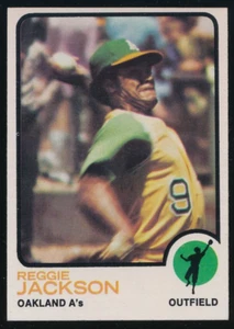 1973 Topps #255 Reggie Jackson Oakland Athletics NM - Picture 1 of 2