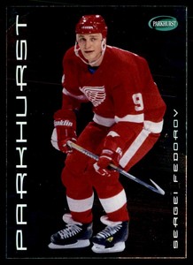 2001-02 Parkhurst Sergei Fedorov Detroit Red Wings #96