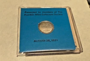 1971 APOLLO 14 SILVER THAT WENT TO THE MOON MADE INTO COINS - Picture 1 of 3