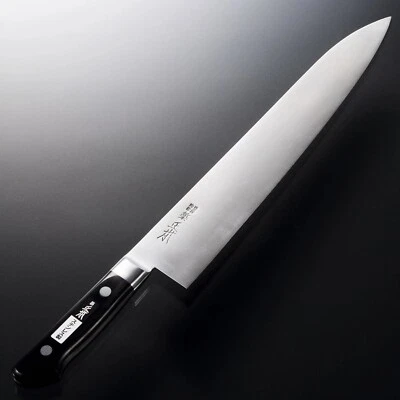 Японский кухонный нож гюто Tsukiji Hide Masamoto 270 мм нержавеющая сталь VG10 - Изображение 1 из 2