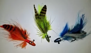 Wählen Sie aus 3 Farben Bass Haar Jigs 3/8 Oz. - Bild 1 von 7