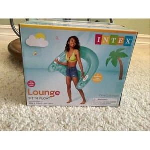 Intex Sit 'N Float 60x39in. Inflatable Lounge - Picture 1 of 3