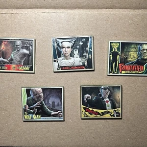 Universal Studios Enamel Pins Monster Universe Posters Set - Picture 1 of 6