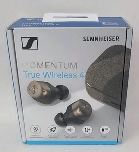 Sennheiser Momentum True Wireless 4 Earbuds (MTW4) Black Copper. New-Sealed - Picture 1 of 4