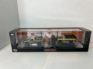 M2 Machines Auto Hauler 1998 GMC Sierra 1500 4x4 & 1973 Jimmy Sierra 4x4 R75 - Bild 1 von 9