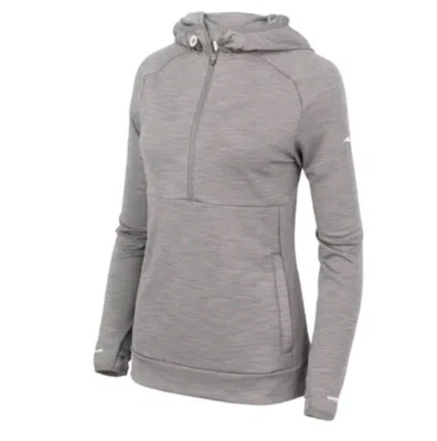 Nueva sudadera con capucha Mizuno Infinity para mujer talla XXS en gris/tono Foto 1 de 4