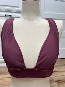 Traje de baño para mujer Volcom estándar simplemente sin costuras halter bikini top L - Imagen 1 de 9