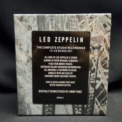 Led Zeppelin The Complete Studio Recordings 10 CD Box Set Brand New Sealed