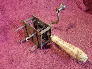 MASERHOLZGRIFF HANDKURBEL SEILHERSTELLUNGSMASCHINE SCHWEDEN SCHWEDISCH - Bild 1 von 11