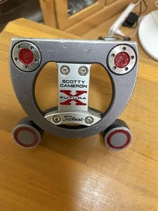 Scotty Cameron Futura Putter 34 Inch With Cover Excellent Grip Used - Picture 1 of 9