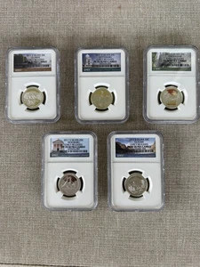 2011-S SILVER U.S. ATB QUARTERS SET - NGC PF 70 UC - Picture 1 of 6
