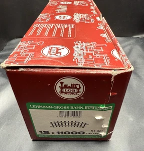 LGB 11000 LOT OF 12 BRAND NEW G SCALE BRASS CURVE TRACK R1- 30 DEGREES  R=600mm. - Picture 1 of 2