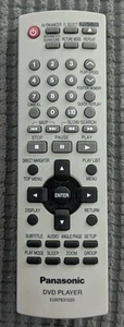 421 F Original Panasonic DVD Player Remote Control EUR7631020 - Picture 1 of 5