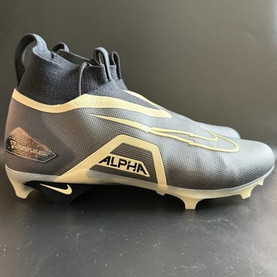 Футбольные бутсы мужские Nike 14 Alpha Menace Elite 3 черные/командные золотистые DM1792-001 - Изображение 1 из 4