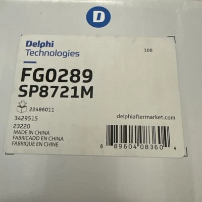 Conjunto de módulo de bomba de combustible Delphi FG0289 para 02-04 Axiom Passport Rodeo Foto 1 de 4