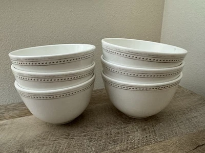 Sur La Table миски с меламином кремовые и желтовато-коричневые хлопья универсальные фермерский домик шик (6) - Изображение 1 из 4