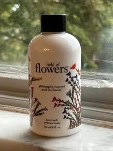 PHILOSOPHY FIELD OF FLOWERS HANDWÄSCHE 8 OZ (keine Pumpe) VERSIEGELT - Bild 1 von 2