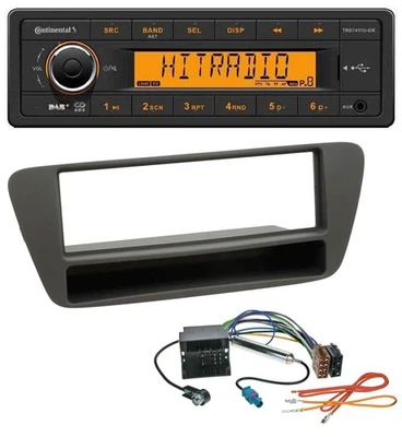 Continental 1DIN DAB MP3 AUX USB Autoradio für Audi Q3 (8U, 2011-2018) - Bild 1 von 4