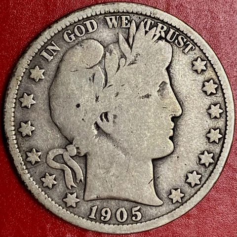 1905-O BARBER HALF Cover