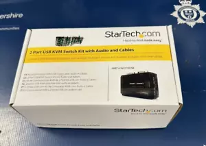 StarTech.2 Port USB KVM Switch Kit With Audio And Cables - Picture 1 of 4